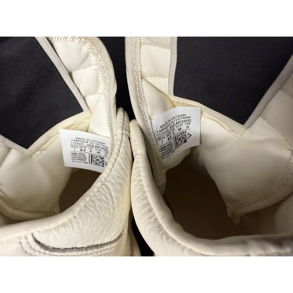 Converse TURBOWPN Mid Rick Owens DRKSHDW Egret Boots Mens 7 Sneakers - Picture 4 of 8